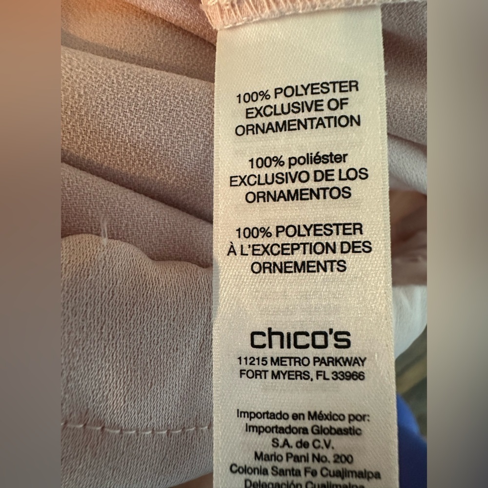 Zenergy by Chico’s Pink Bomber Jacket – Size 2 (M/L) - Picture 10 of 10